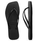 Slim Square Toe - Black