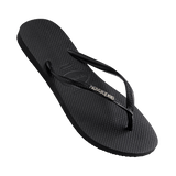 Slim Logo Metallic - Black / Silver