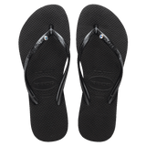 Swarovski Slim Logo Metal Crystal - Black