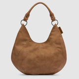 Mischa Shoulder Bag - Caramel Nubuck