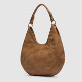 Mischa Shoulder Bag - Caramel Nubuck