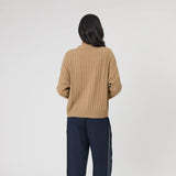 Copenhagen Cable Knit Cardigan