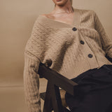 Copenhagen Cable Knit Cardigan