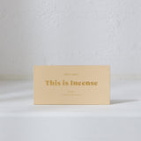 This Is Incense - Connect