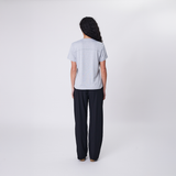 Half Time V-Neck Tee - Grey Marle