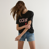 Heart Classic Tee - Black
