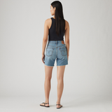 501 Original High Rise Mid Thigh Shorts - Ticked & Untied