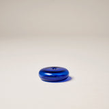 Glass Incense Holder - Cobalt