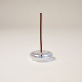 Glass Incense Holder - Iridescent