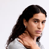 Everyday Domed Hoop - Silver