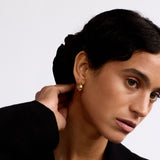 Everyday Domed Hoop - Gold