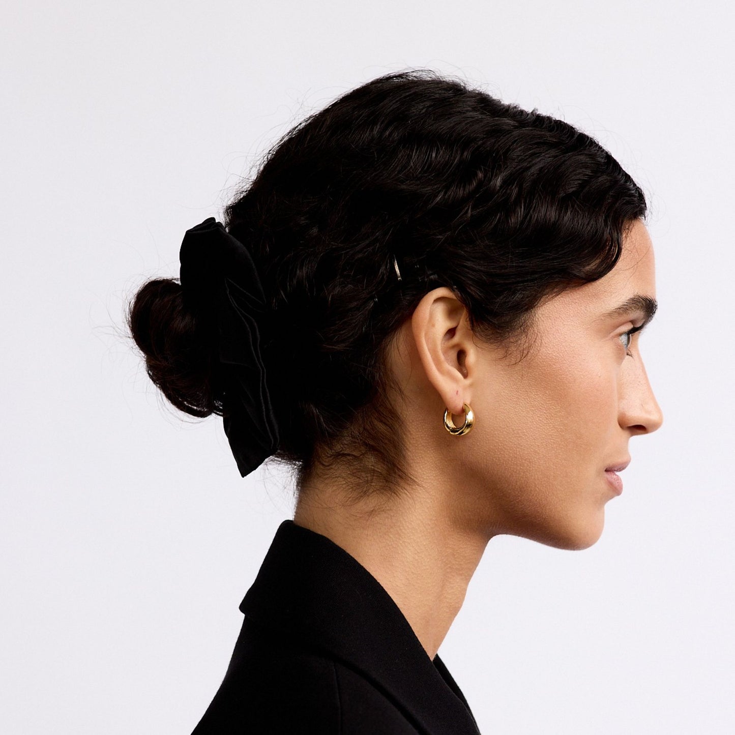 Everyday Domed Hoop - Gold