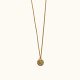 Everyday St Christopher Necklace - Gold