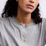 Everyday St Christopher Necklace - Gold