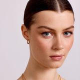 Amelie - Super Fine Crystal Hoops