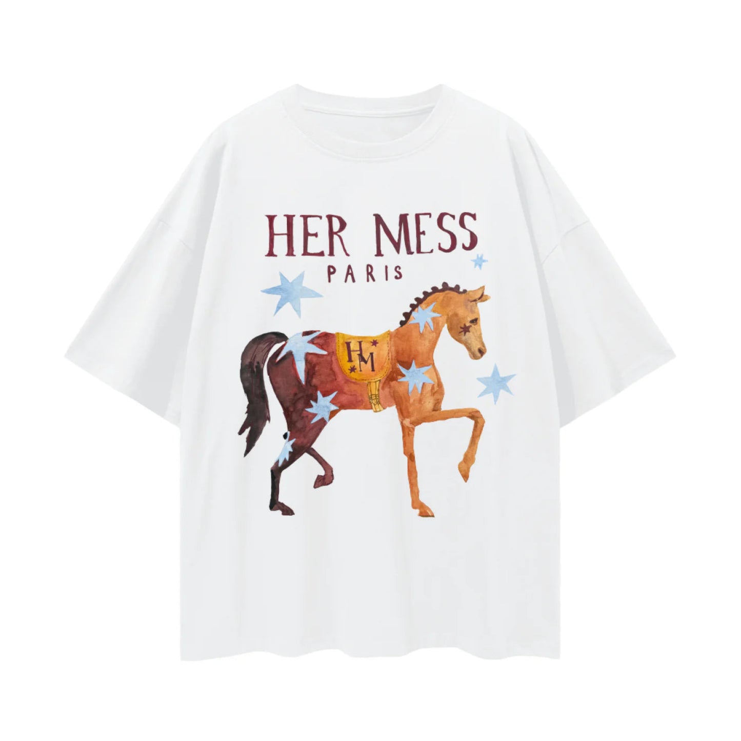 Her Mess Oversize Tee