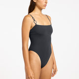 Minimal Tank One Piece - Charcoal