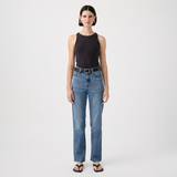 Zoe High Straight Jean - Twilight