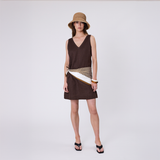 Positano Bucket Hat - Tea  / Natural