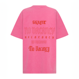 No Vacancy Tee - Dark Pink