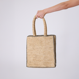 Tulum Tote Bag - Natural / Sage