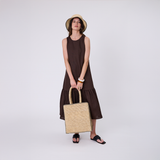 Tulum Tote Bag - Natural / Sage