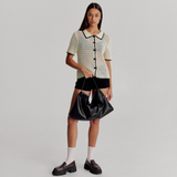 Harlow Slouch Tote Bag - Black