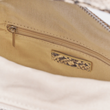 Luca Mini - Beige Python