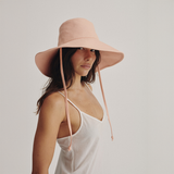 Holiday Bucket - Blush Canvas