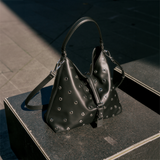 Josie Eyelet Bucket Bag