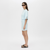 Lolani Mini Tee Dress - Ice Blue