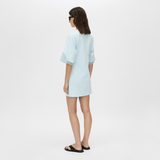 Lolani Mini Tee Dress - Ice Blue