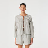 Chloe Tie Blouse