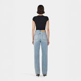 Rina Keyhole Tee - Black