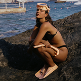 Dive Mask and Snorkel Set  - Cream