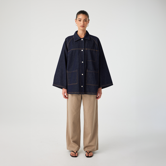 Alma Jacket - Indigo