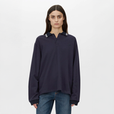 Aqui Long Sleeve Monogram Top