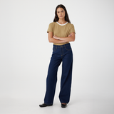 Avril Low Slouchy Wide Jean - Nightfall