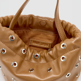 Halle Eyelet Crossbody - Camel
