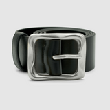 Everyday Buckle Belt - Black/Silver