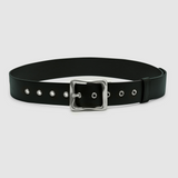 Everyday Buckle Belt - Black/Silver