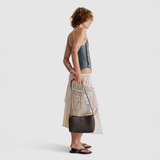 Luca Woven Crossbody - Chocolate