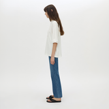 Larissa Logo Tee - White