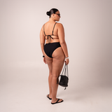 Splice Mid Rise Bottom - Black