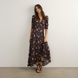 Cara Wrap Maxi Dress