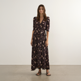 Cara Wrap Maxi Dress
