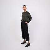 Luxe Cashmere Crew - Pine