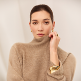 Cashmere Funnel Neck - Nutmeg