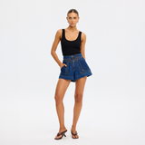 Celene Denim Short - Indigo