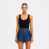 Celene Denim Short - Indigo